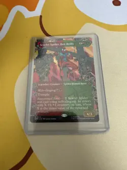 Scarlet Spider Ben Reilly 0214 Borderless Foil Spider-Man Magic The Gathering - Image 1