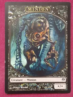 Magic The Gathering DUEL DECKS PHYREXIA VS THE COALITION MINION token card MTG - Image 1
