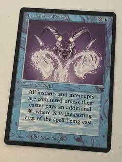 Magic the Gathering MTG Legends In the Eye of Chaos NM (Beta Bob) - Image 1
