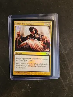 Purge the Profane (Foil) - Gatecrash - MTG Magic - White Black Sorcery - Image 1