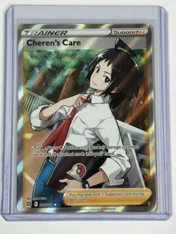 Cheren's Care - 168/172 - Brilliant Stars - Ultra Rare Full Art Pokemon Card - Image 1