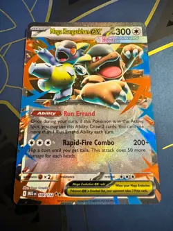 Pokemon TCG Mega Kangaskhan ex 104/132 ME01: Mega Evolution Double Rare NM - Image 1