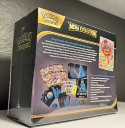 Pokemon TCG – Mega Evolution ETB Elite Trainer Box Lucario- New / Factory Sealed - Image 2