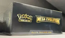 Pokemon TCG – Mega Evolution ETB Elite Trainer Box Lucario- New / Factory Sealed - Image 3