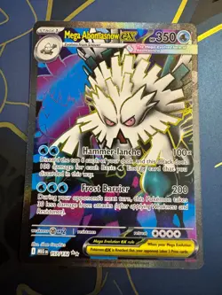 Pokemon TCG Mega Abomasnow ex 157/132 ME01: Mega Evolution Ultra Rare NM - Image 1