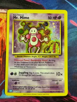 Pokemon TCG Mr. Mime Rare SV: Scarlet & Violet 151 122/165 NM - Image 1