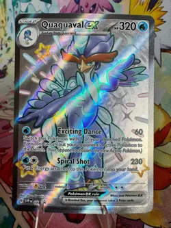 Pokemon TCG Quaquaval ex 084 SVP NM 2023 - Image 1
