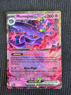 Pokemon TCG Mismagius ex 036/094 ME02: Phantasmal Flames Double Rare NM - Image 1