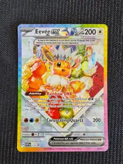 Pokemon TCG Eevee ex 174 SV: Scarlet & Violet Promo Cards Promo NM - Image 1