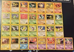 (x20) WOTC Pokemon Cards Vintage Pack Set - 1st Edition Cards Only!! 1999/2000 - Image 1