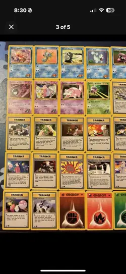 (x20) WOTC Pokemon Cards Vintage Pack Set - 1st Edition Cards Only!! 1999/2000 - Image 5