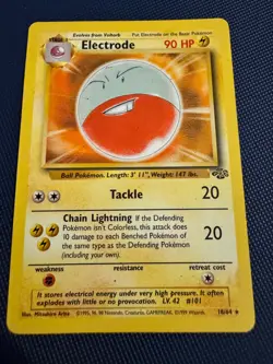 Pokemon TCG Electrode (18) 18/64 Jungle Rare LP - Image 1