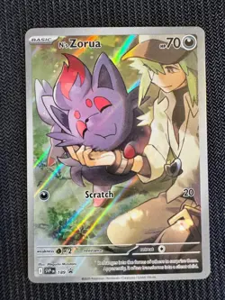 Pokemon TCG N's Zorua - 189 SV: Scarlet & Violet Promo Cards Promo NM - Image 1