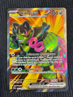 Pokemon TCG Okidogi ex 082/064 SV: Shrouded Fable Ultra Rare NM - Image 1