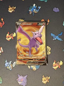 Pokemon Cards Aerodactyl 179/196 Full Art Ultra Rare Lost Origin - (NM) #2 - Image 1