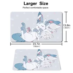 580636 - Board Game Pokemon Eevee Playmat Games Mousepad Play Mat of TCG - Image 2