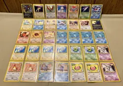 2001 Pokemon TCG Raikou Ho-oh Sneasel Lanturn Neo Revelation Series 35 Card Lot - Image 1