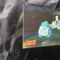 Topps Mewtwo Strikes Back 31 Reunited Textured Holo Foil Pokemon Card Black Logo - Image 2