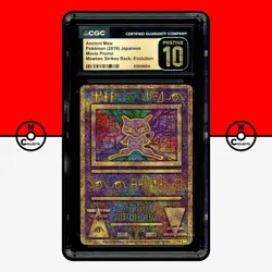 Pokemon CGC 10 PRISTINE Ancient Mew Mewtwo Strikes Back Movie 2019 PSA Japanese - Image 1