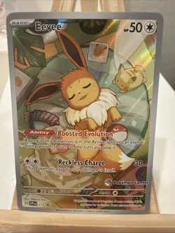 Eevee - (Pokemon Center Exclusive) 173 Sv: Scarlet & Violet Promo Card Holo NM/M - Image 1