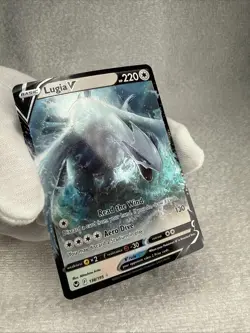 Pokemon Lugia V 138/195 Swsh12: Sword & Shield - Silver Tempest Holo - Image 3