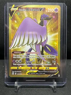 Galarian Articuno 181/172 Gold Secret Rare Holo 2022 Pokemon Brilliant Stars - Image 1