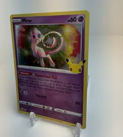 Pokemon Card Celebrations Set Mew 011/025 Holo Rare 25th Anniversary - Image 2