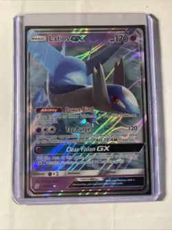 Unified Minds Latios GX 78/236 Ultra Rare Holo SM Pokemon TCG - Image 1