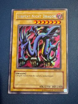 Yu-Gi-Oh! Serpent Night Dragon MRL-103 Magic Ruler Secret Rare LP - Image 1