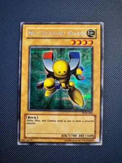 Yu-Gi-Oh! Beta the Magnet Warrior DOR-002 Duelist of the Roses Secret Rare NM - Image 1