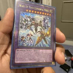 Yugioh Wake Up Your Elemental MP24-EN018 Quarter Century Secret 1st Edition - Image 3