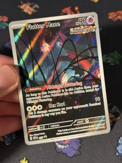 Pokemon Cards Flutter Mane SVP 097 Elite Trainer Box Promo Temporal Forces- (NM) - Image 2