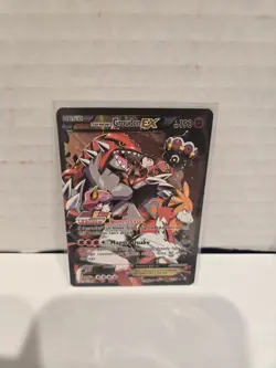 Team Magma's Groudon EX Full Art 15/34 Double Crisis 2015 Pokemon TCG Card - Image 1