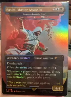 Basim, Master Assassin - Ramses, Assassin Lord (Rainbow Foil) Secret Lair - Image 1