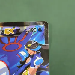 Team Aqua's Kyogre EX 6/34 Double Crisis Ultra Rare Holo Full Art Pokemon Card - Image 3
