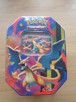 Pokemon TCG Mega Charizard ex Y Tin Brand New & Sealed - Image 1