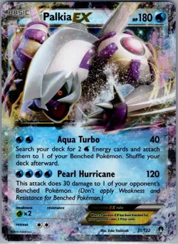 Palkia EX 31/122 XY - BREAKpoint - Pokemon Card - NM - Image 1