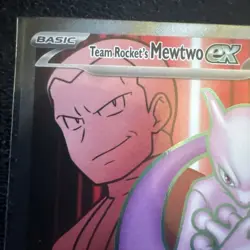 Pokemon Team Rockets Mewtwo ex 213/182 Sv10: Destined Rivals Holo - Image 2