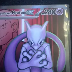 Pokemon Team Rockets Mewtwo ex 213/182 Sv10: Destined Rivals Holo - Image 3