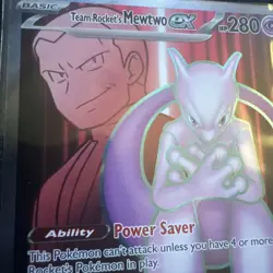Pokemon Team Rockets Mewtwo ex 213/182 Sv10: Destined Rivals Holo - Image 5