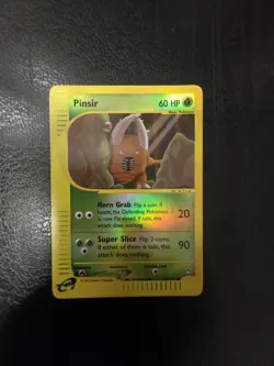 Pinsir 101/147 Aquapolis Reverse Holo eReader Pokemon TCG Card expedition - NM - Image 1