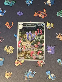 Pokemon Cards Wugtrio 224/091 Illustration Rare Paldean Fates - (NM) #2 - Image 1