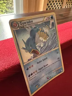 Pokemon Gyarados Holo Card 4/123 Heartgold Soulsilver 2010 Pack Fresh. Mint - Image 4
