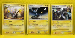 Pokemon Tcg Shinx 74/99 - Luxio 43/99 & Luxray 5/99 Arceus Non Holo - Image 1