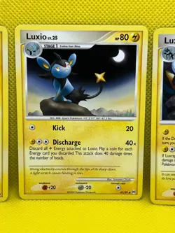 Pokemon Tcg Shinx 74/99 - Luxio 43/99 & Luxray 5/99 Arceus Non Holo - Image 3