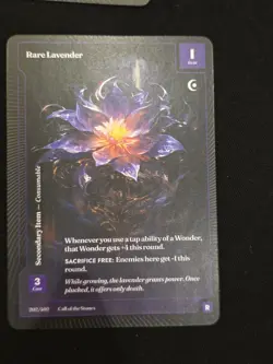 Wonders of The First Rare Lavender Call Of The Stones - Image 1