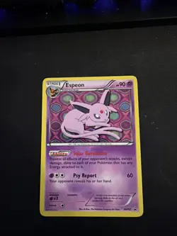 Pokemon TCG Espeon Black & White BW92 Black Star Promo Holo Card - Image 1