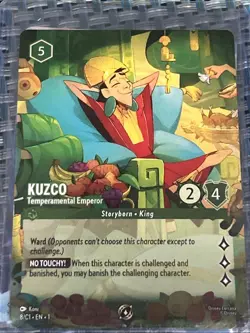 Kuzco - Temperamental Emperor 8 Disney Lorcana Promo Cards Regular NACC - Image 1