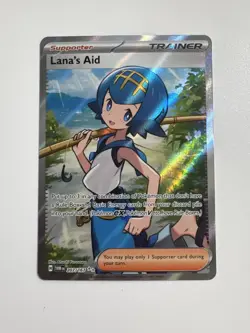 Lana's Aid Twilight Masquerade 207/167 Pokemon Card Near Mint - Image 1