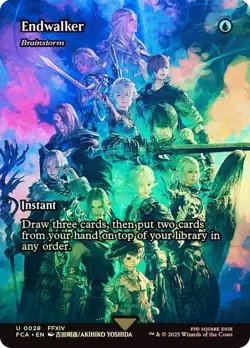 Endwalker (Brainstorm) Foil Final Fantasy MTG NM - Image 1